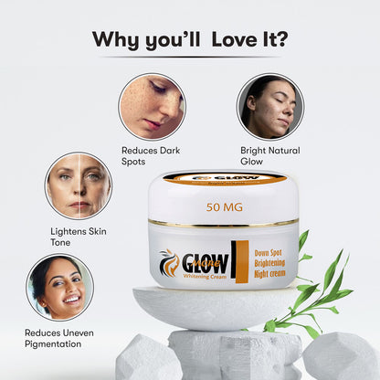 Glow More Whitening Night Cream - 50MG