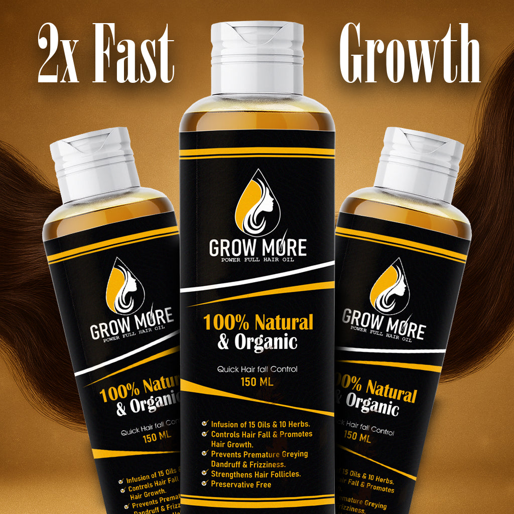 Glow More Hair Oil - Quick Hair Fall Control - 150ML