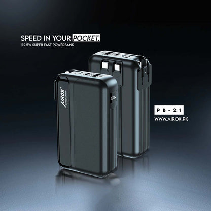 20,0000mAH Power Bank P42 | QC 22.5W & PD 20W | 1 Year Warranty