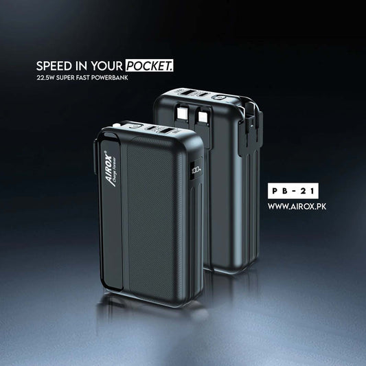 20,0000mAH Power Bank P42 | QC 22.5W & PD 20W | 1 Year Warranty